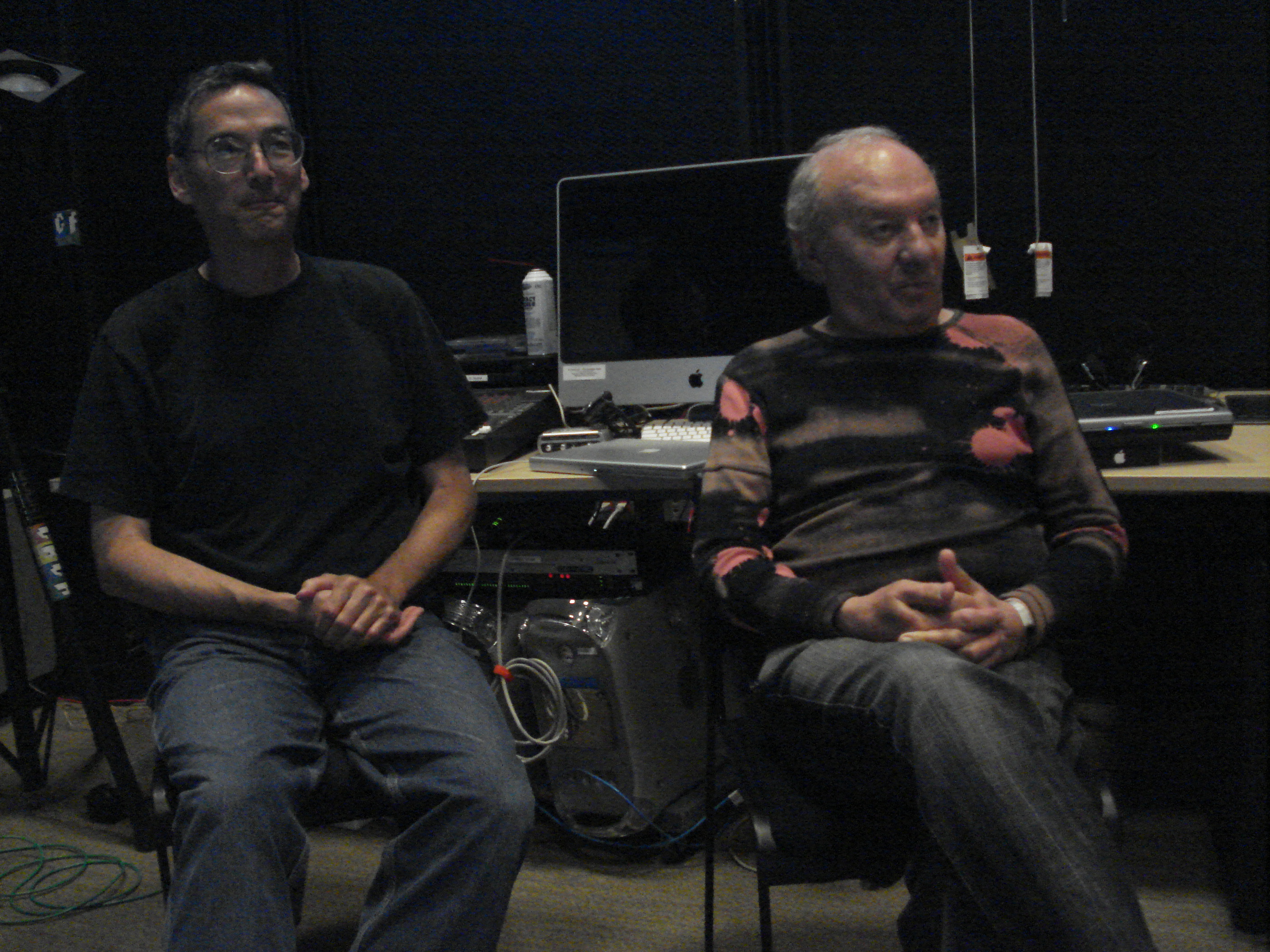 Lee Ray and Janos Negyesy at UCSD
